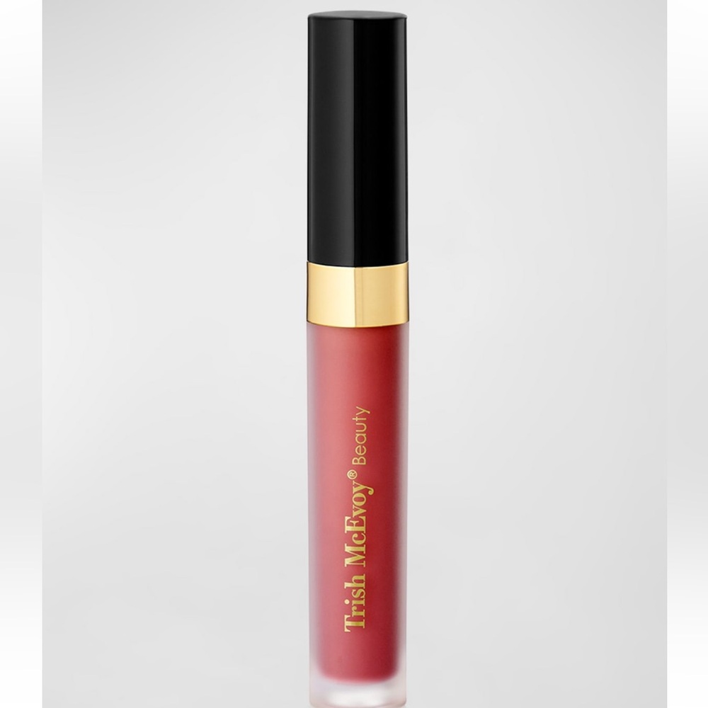 Trish McEvoy Beauty Lip Gloss Shade Vixen Ruby Red Full Size 3ml